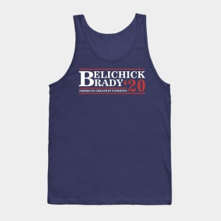 Belichick and Brady For President 2020 Shirt | Funny Bill and Tom Shirt Tank Top